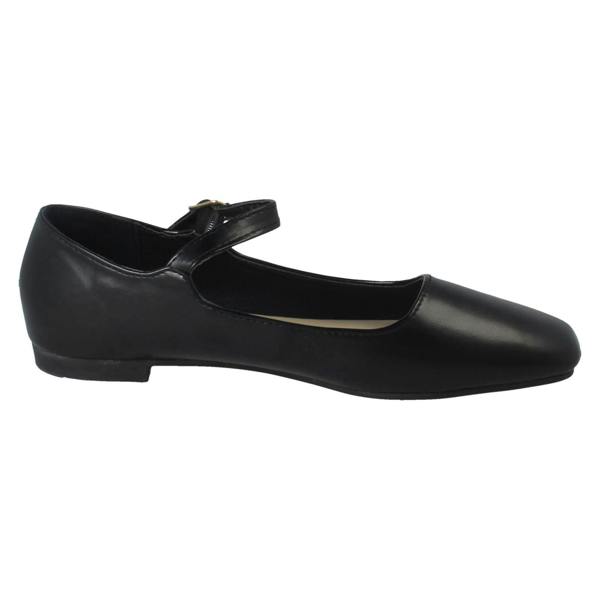 Savannah Ladies Savannah Buckle Fastening Flat Mary Jane Smart Shoes F80587