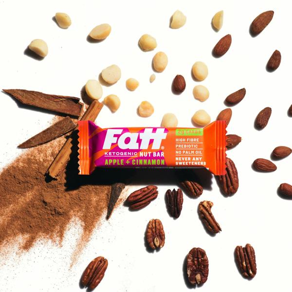 Fatt Apple + Cinnamon Keto Bar