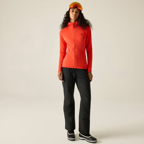 Dare 2B Womens Ventura Stretch Hooded Midlayer - Grenadine