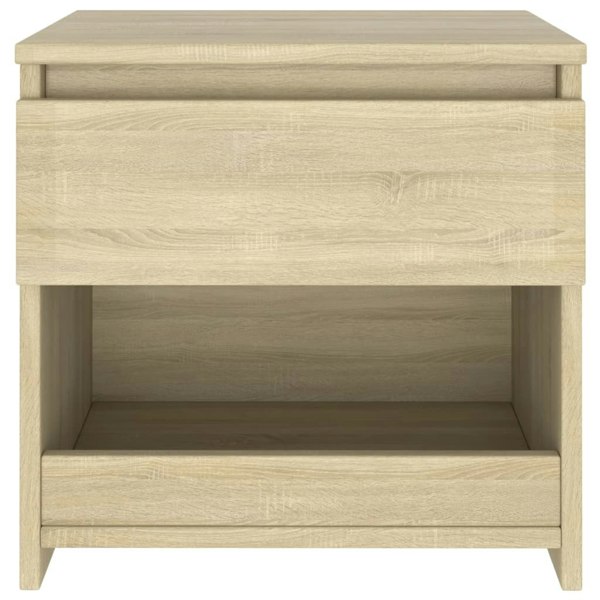 Berkfield Bedside Cabinets 2 pcs Sonoma Oak 40x30x39 cm Engineered Wood