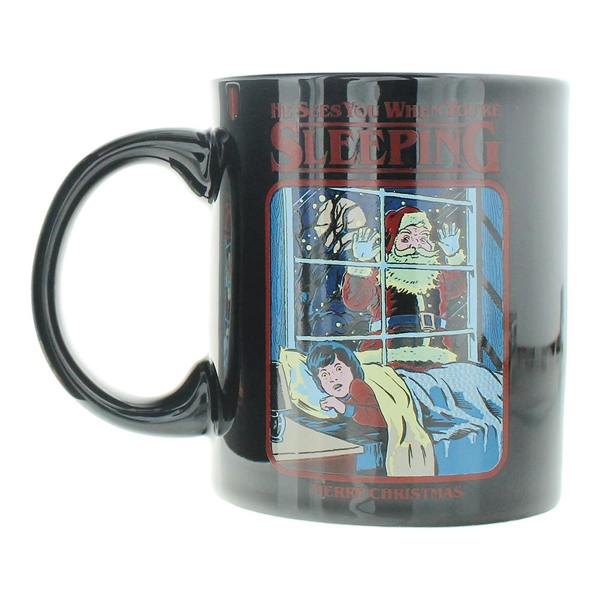 Steven Rhodes He Sees You When You're Sleeping Cinnamon & Clove Scented Mug Candle 243g