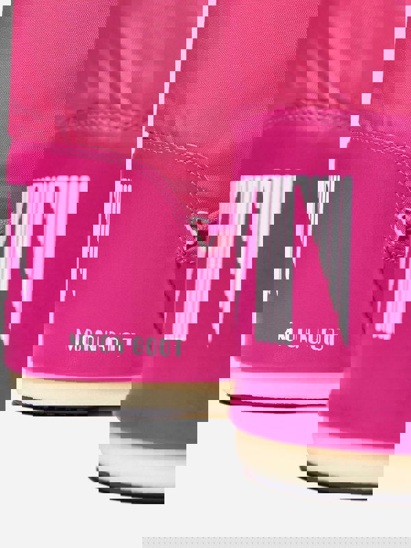 Moon Boot Girls Icon Nylon Snow Boots in Pink