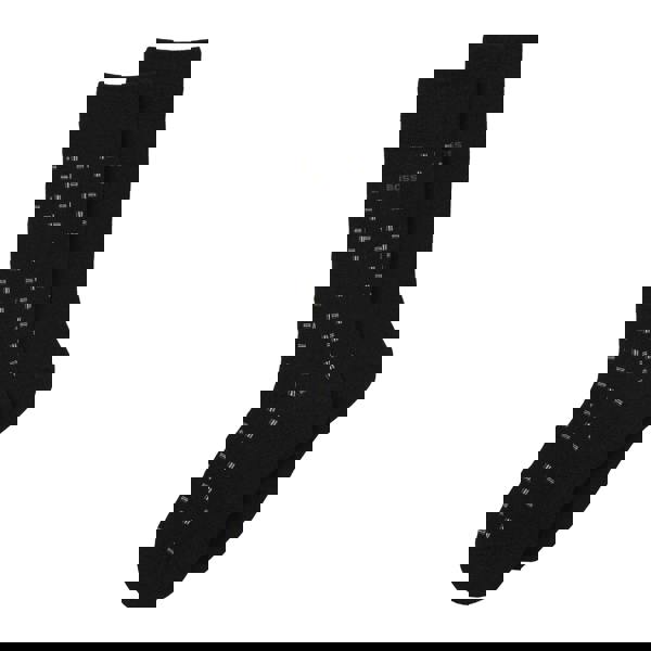 Boss Mens Mercerised Cotton Regular Socks (Pack of 2) - Black - 