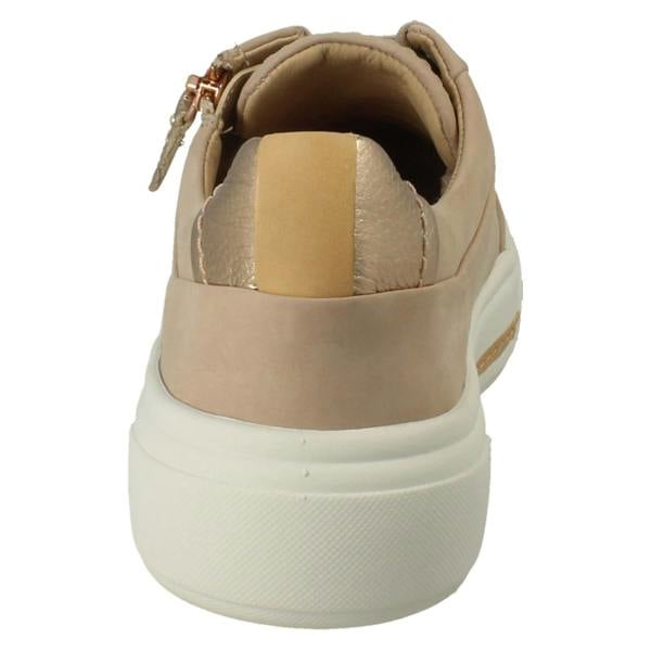 Clarks Ladies Clarks Casual Trainers Hollyhock Zip