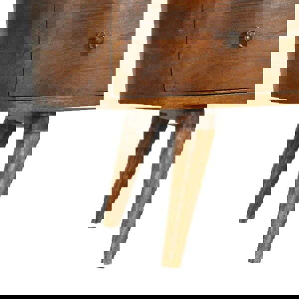 Artisan Furniture Chestnut Wave Entertainment Unit