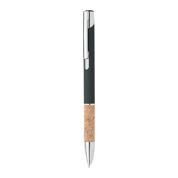 MidOcean Veria Push Button Aluminium Pen - Black - 