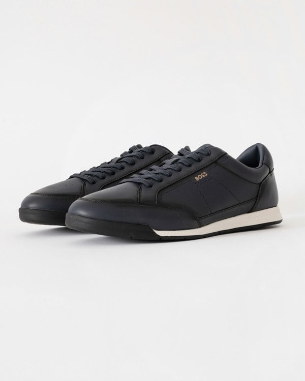 BOSS Orange Nitan Low Profile Bu Trainers in Dark Blue 401