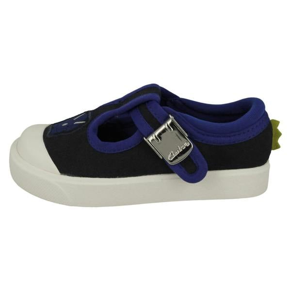 Clarks Boys Clarks Casual T-Bar Shoes City Dance