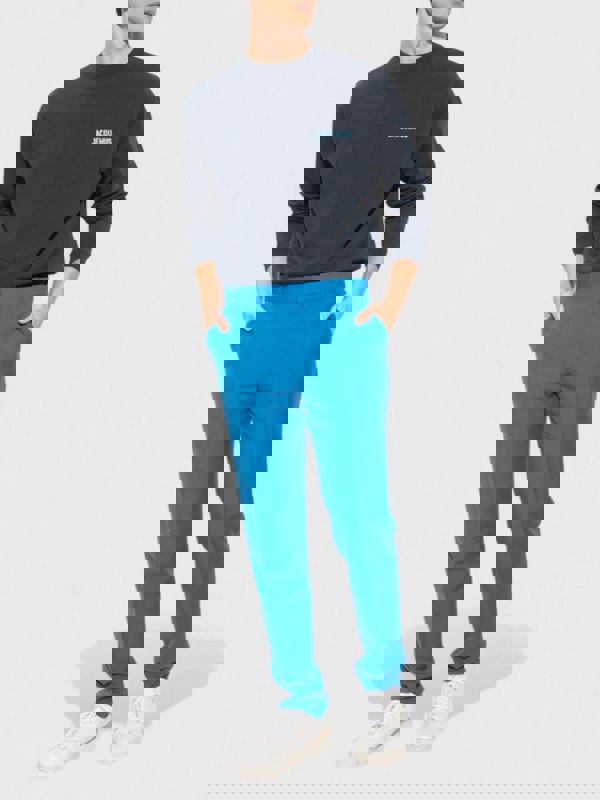 Jacquemus Le T-Shirt Gelo Print Ice Jacquemus Navy - Supplied FashionJACQUEMUS