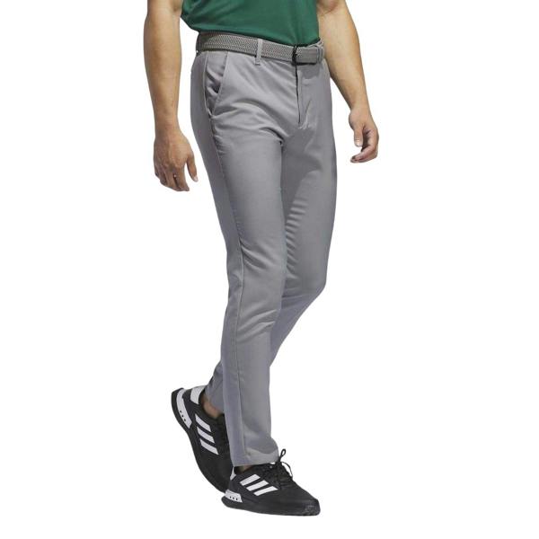Adidas Mens Tech Tapered Golf Trousers - Lead - 