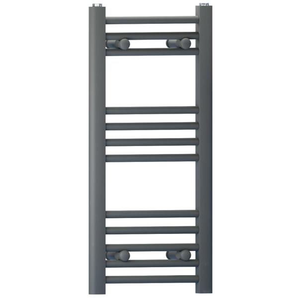 300mm-x-700mm-Anthracite-Grey-Heated-Bathroom-Towel-Rail-Radiator-For-Central-Heating-Elegant-Designer-In-UK