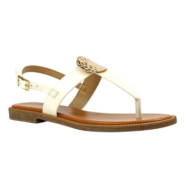 Lunar Womens Pascal Sandals - White