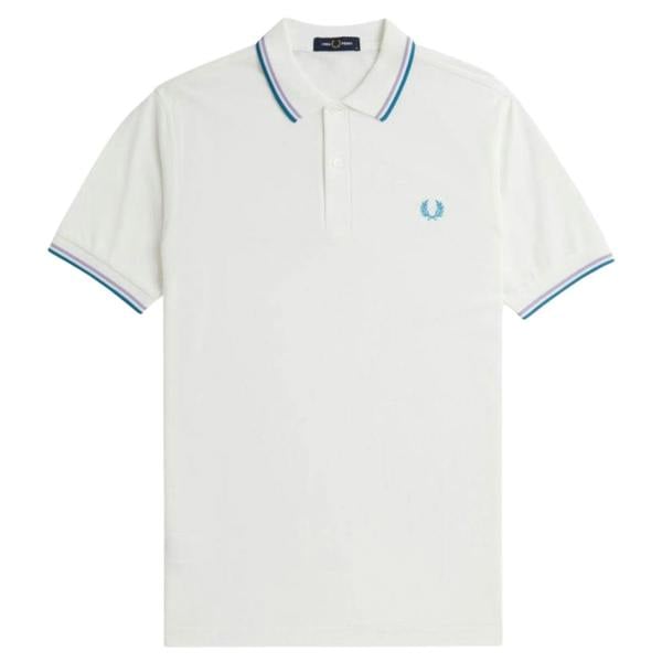 Fred Perry Twin Tipped Snow White Polo Shirt XXXL
