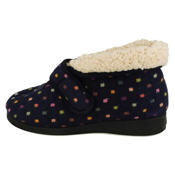 Padders Ladies Padders Extra Wide Slipper - Bess
