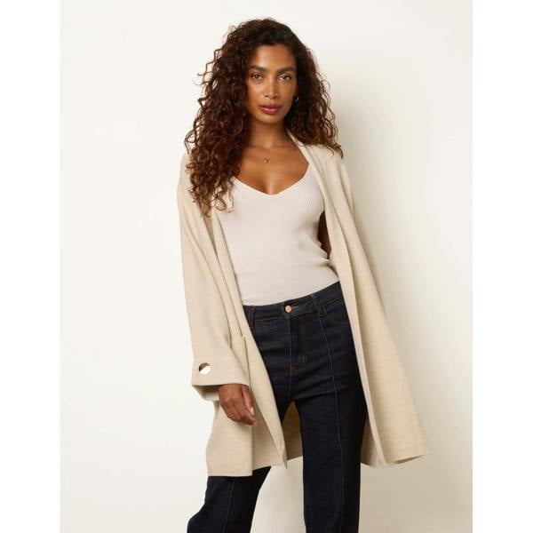 Blue Vanilla Heavy Knit Cardigan