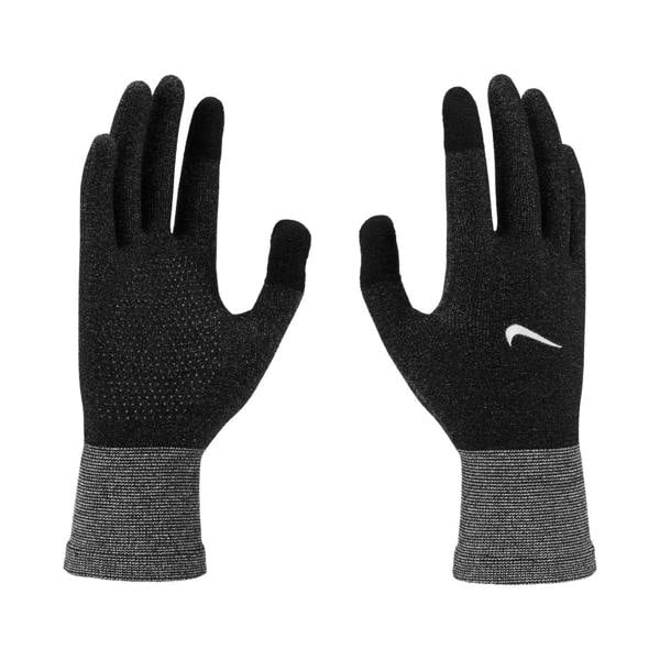 Nike Mens Lightweight Knitted Running Gloves - Black