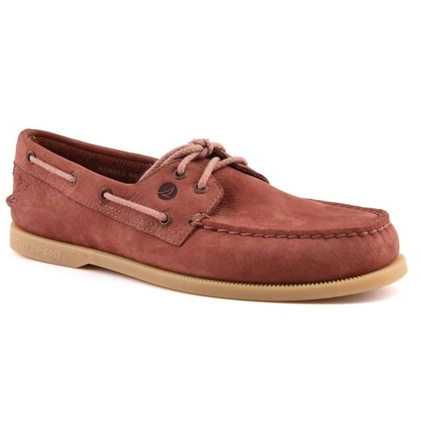 Sperry Authentic Original Leather Men's Red Boat Shoes
