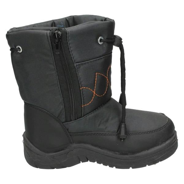 Boys Snow Fun Tie Front Embroidered Design Snow Boots 8.561801A