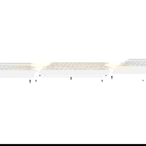 Berkfield Bed Frame High Gloss White 120x200 cm Engineered Wood