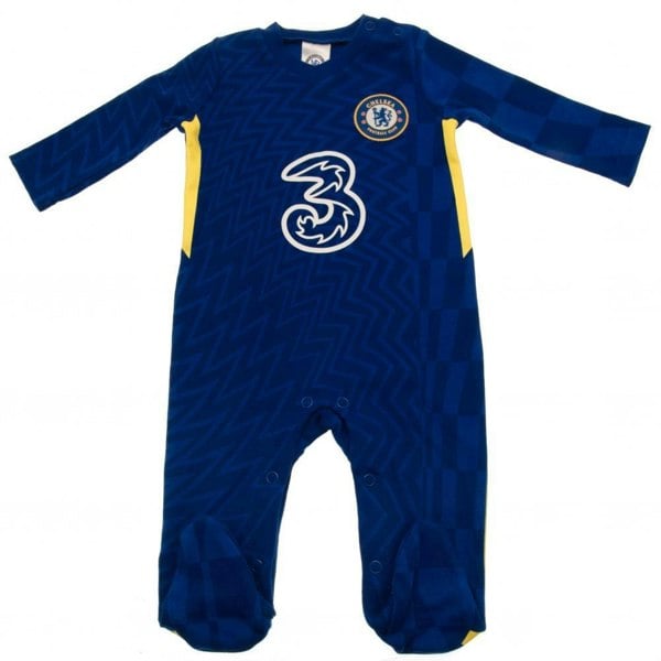 Chelsea FC Baby Sleepsuit - Blue