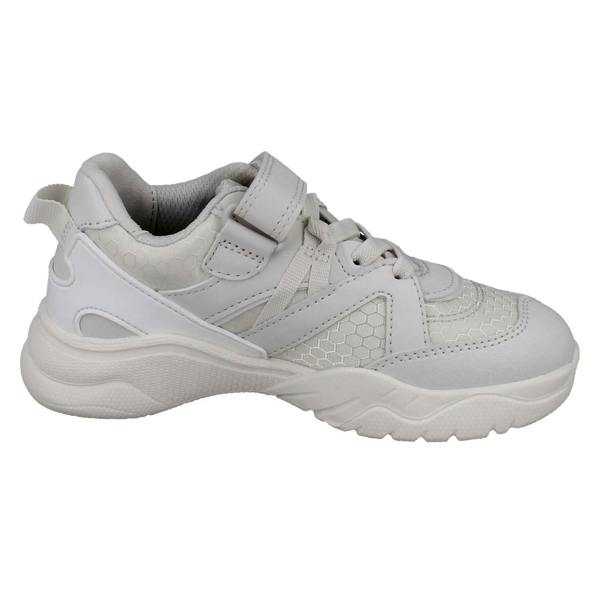 Clarks Kids Clarks Chunky Sole Sports Trainers Feather Pace K
