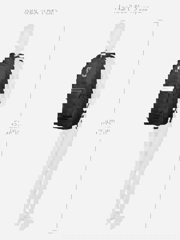 Converse Kids Backpack and Pencil Case in Black (45cm)