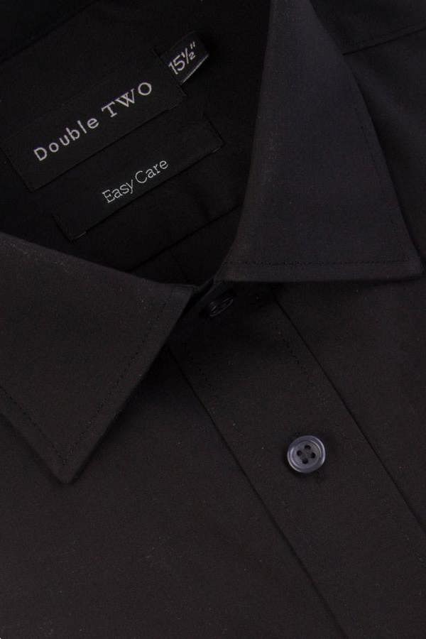 Black Long Sleeve Cotton Rich Non-Iron Shirt