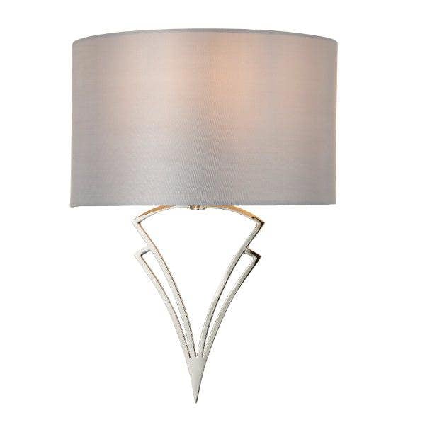 Pagazzi Lighting Lyla Satin Nickel Wall Light