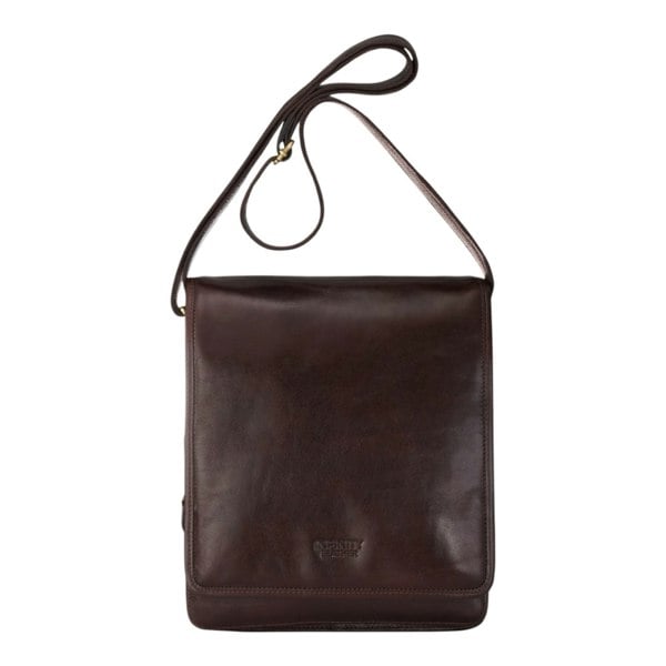 Infinity Leather Ranger - Genuine Leather Crossbody Messenger Bag