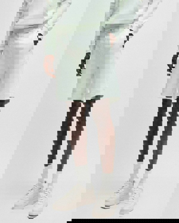 BOSS Orange Sewalk Mens Cotton-Terry Shorts With Logo Badge - Open Blue 474