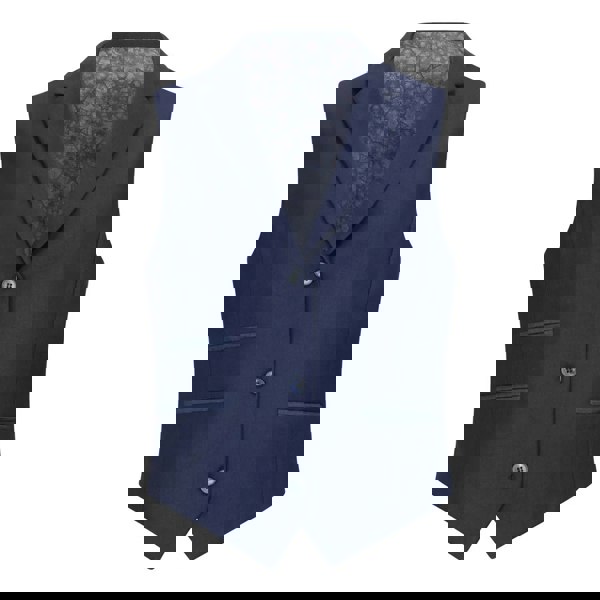 TruClothing TPW-14 - Women's 3 Piece Plain Navy Blue Suit