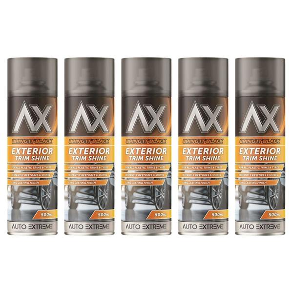 Auto Extreme 5X - Bring it Black Exterior Trim Shine Spray 500ml