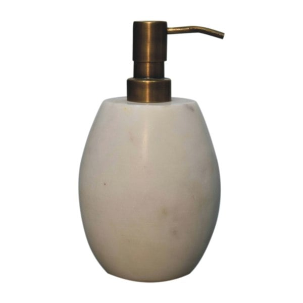Artisan Furniture White Marble Soap Dispenser of 2
