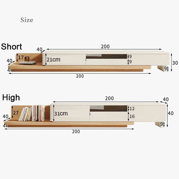 Kizzy TV Stand, Oak-Ritconcept-Rit Concept