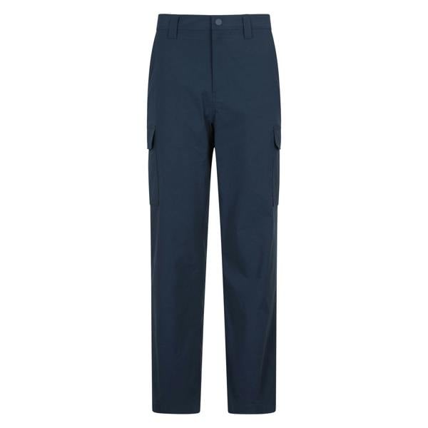 Mountain Warehouse Mens Delta Stretch Cargo Trousers - Navy - 