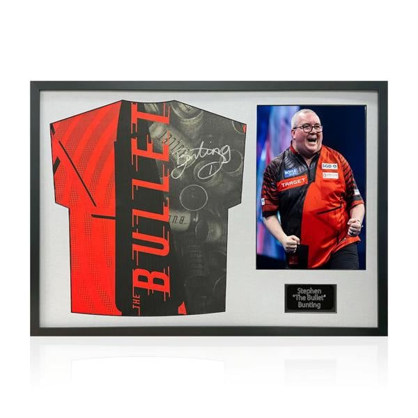 Stephen Bunting Signed 2025 Shirt Classic Frame