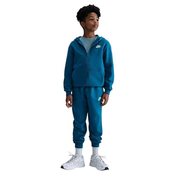 Nike Childrens/Kids Full Zip Hoodie - Royal Blue - 
