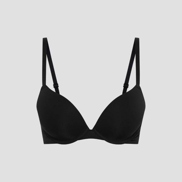 ELLE Multi Pack (2) Padded Smooth Bras Branded Strap