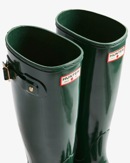 Hunter Womens Original Tall 170 Yrs Anniversary Boot - Hunter Green