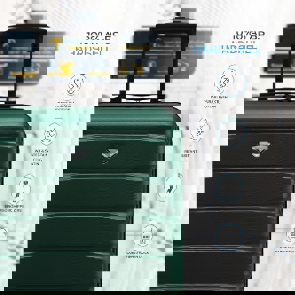 Flight Knight 55x40x20cm Ryanair (Priority) easyJet Jet2 Large Cabin Carry Suitcase