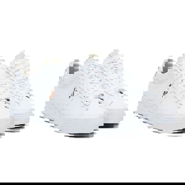 Ralph Lauren - Sayer Canvas Trainers - White