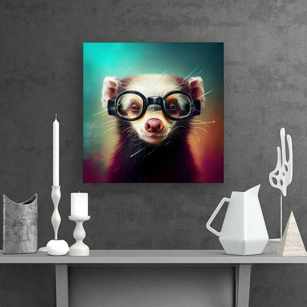 Warren Reed Ferret Splashart Canvas