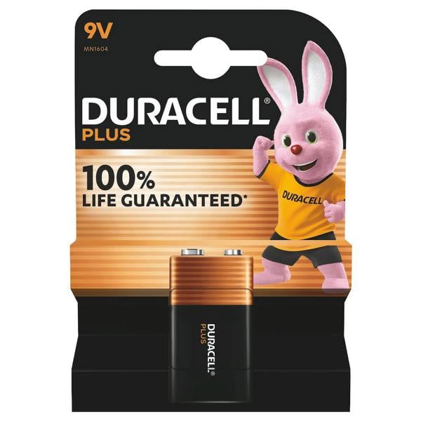 Duracell Plus Power 9V Battery