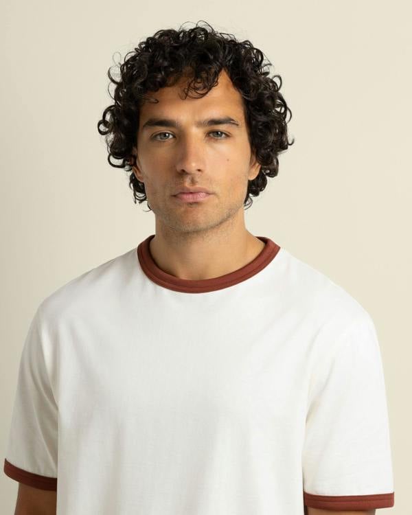 Larsson & Co Erikson - Contrast Trim T-Shirt