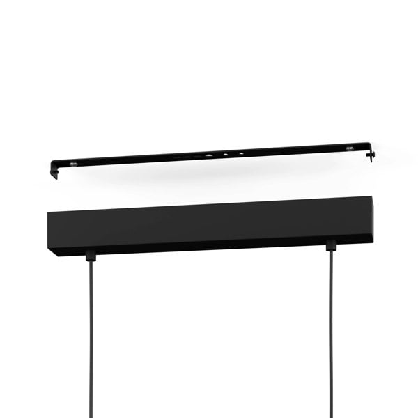 EGLO Siberia Modern Black Steel LED Pendant Light WBS