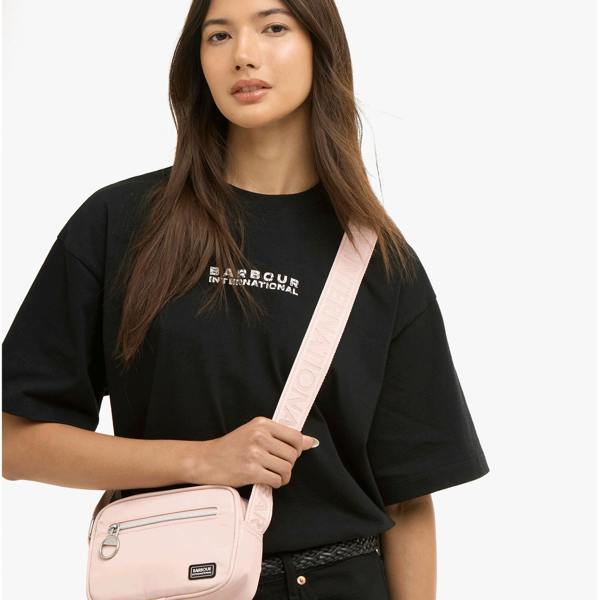 Barbour QUALIFY MICRO Cross Body Bag   in  Pink