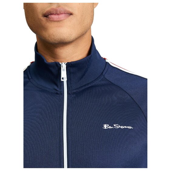 Ben Sherman Mens House Taped Track Top - Dark Navy