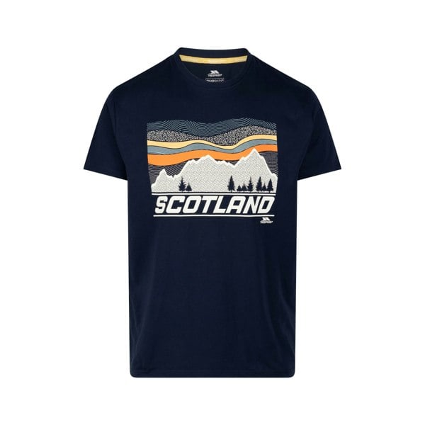 Trespass Mens Peri Printed T-Shirt - Navy