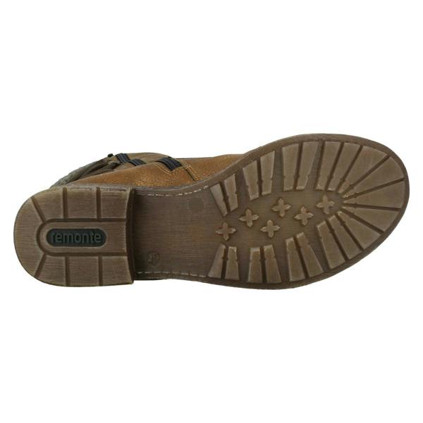 Remonte Ladies Remonte Calf High Lambswool Lined Casual Boots D8070
