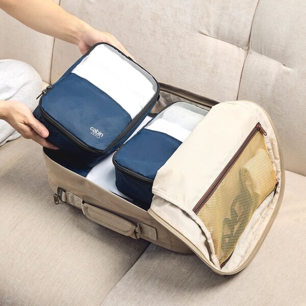 CabinZero Lux Packing Cube (Medium), Premium Structured Organiser for Essentials